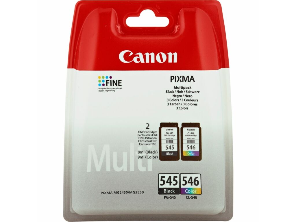 Druckkopfpatrone / Canon - 8287B005 / PG-545+CL-546 Multipack