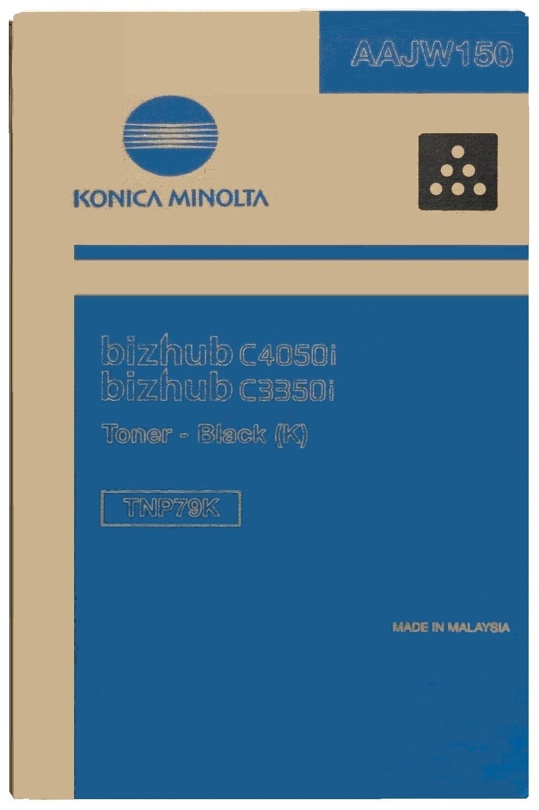 Original Toner Konica Minolta TNP-79 Black
