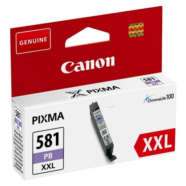 Original Tintenpatrone Canon CLI-581XXL Photo Blue