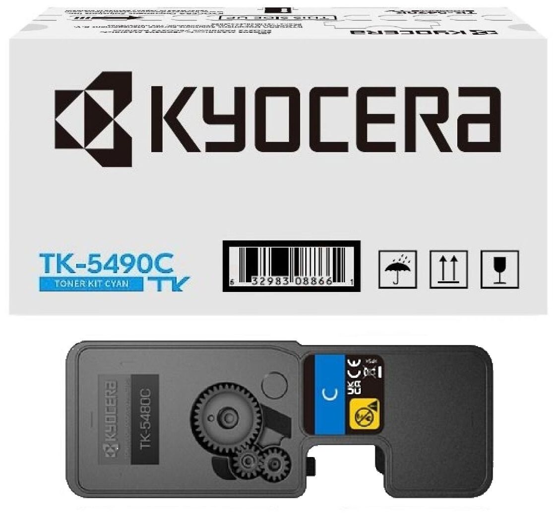 Toner / Kyocera - 1T0C22CNL1 / TK-5490C