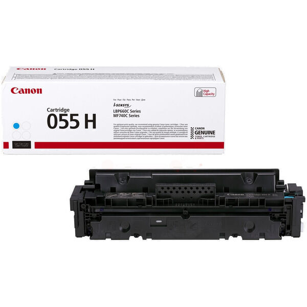 Original Toner Canon CRG 055H Cyan