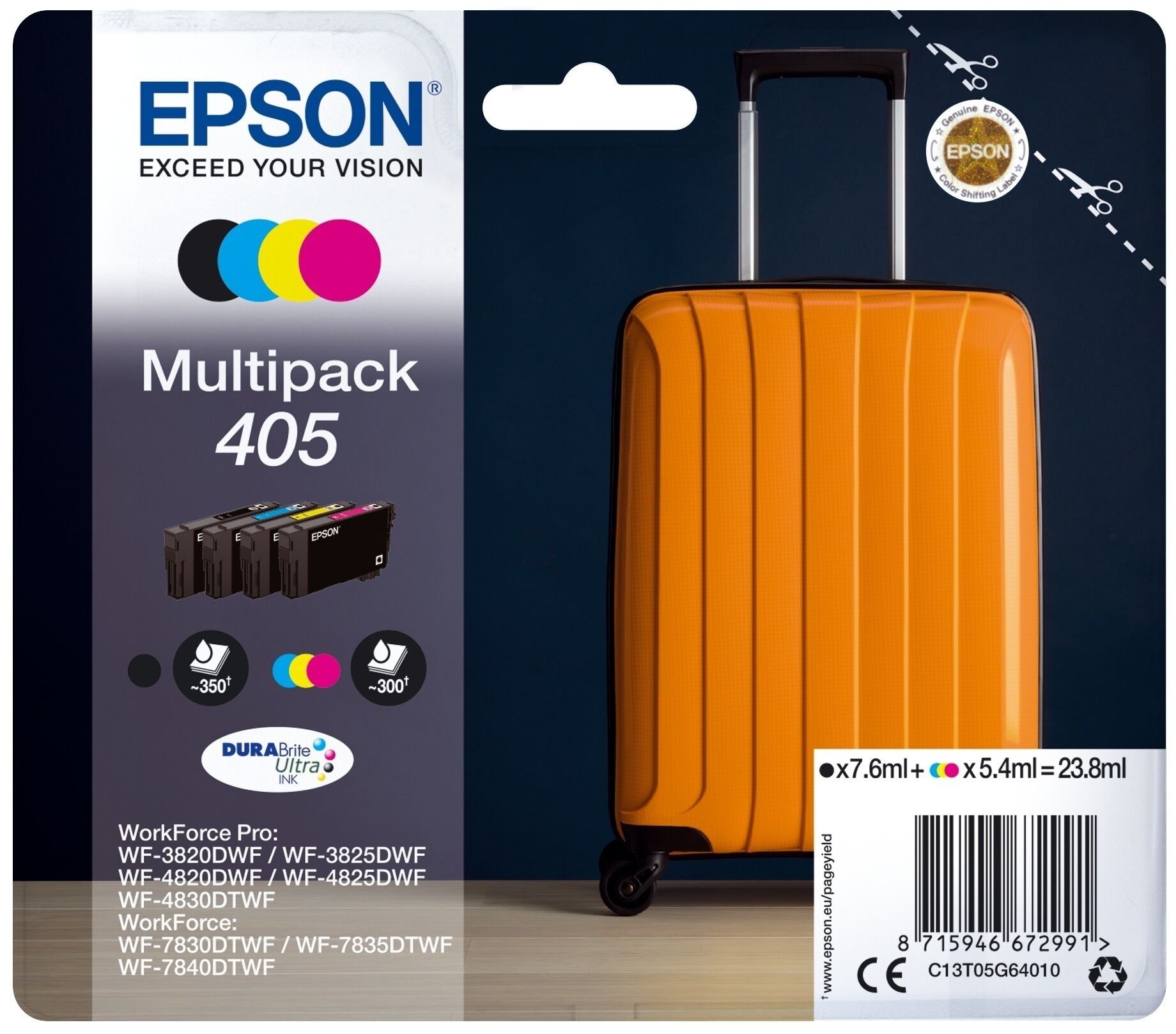 Tinte / Epson - C13T05G64010 / 405