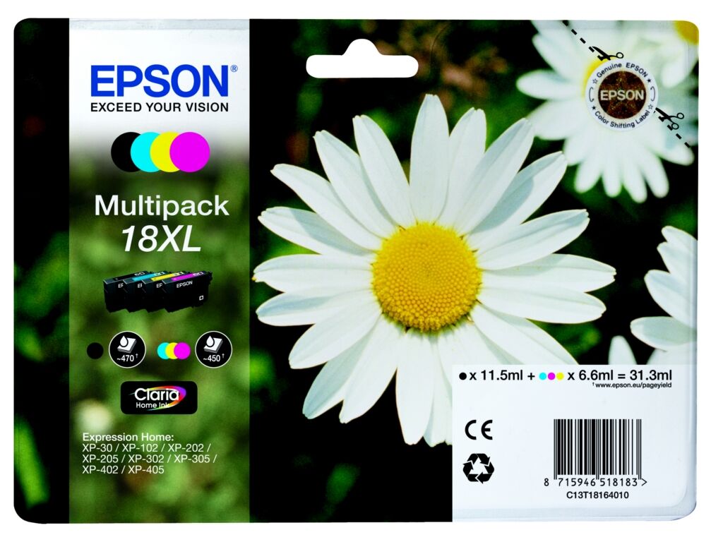 Tinte / Epson - C13T18164012 / 18XL