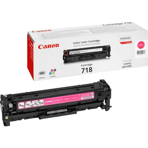 Original Toner Canon CRG 718 Magenta