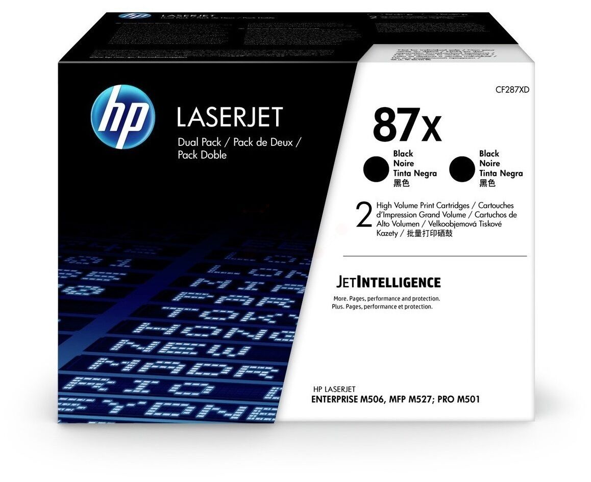 Toner / HP - CF287XD / 87X - Doppelpack