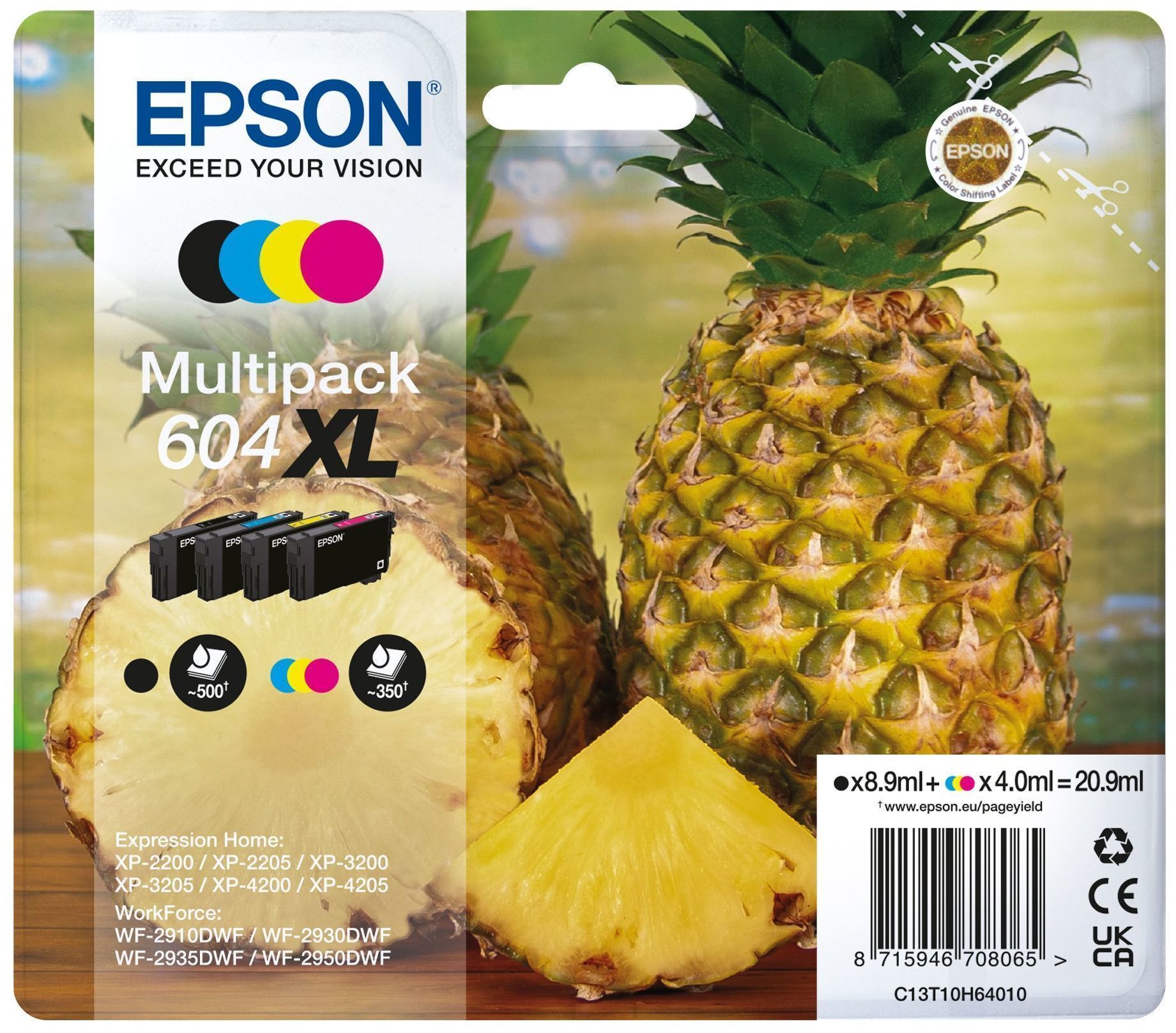 Tinte / Epson - C13T10H64010 / 604XL