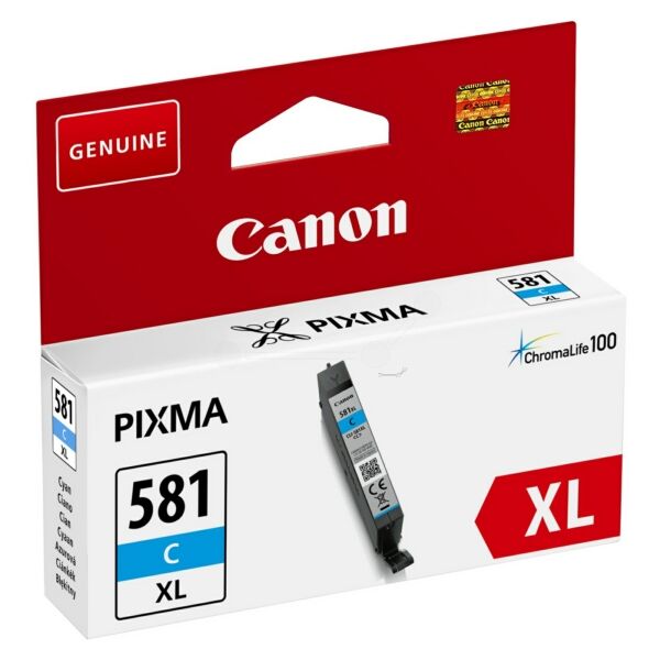 Original Tintenpatrone Canon CLI-581XL Cyan