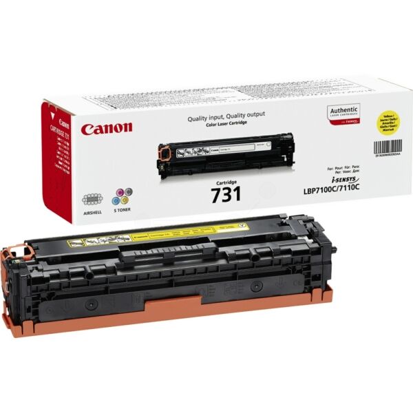 Original Toner Canon CRG 731 Yellow