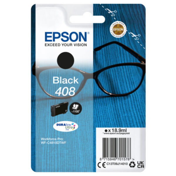 Original Tintenpatrone Epson 408 Black