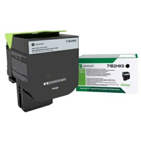 Original Toner Lexmark 71B2HK0 Black