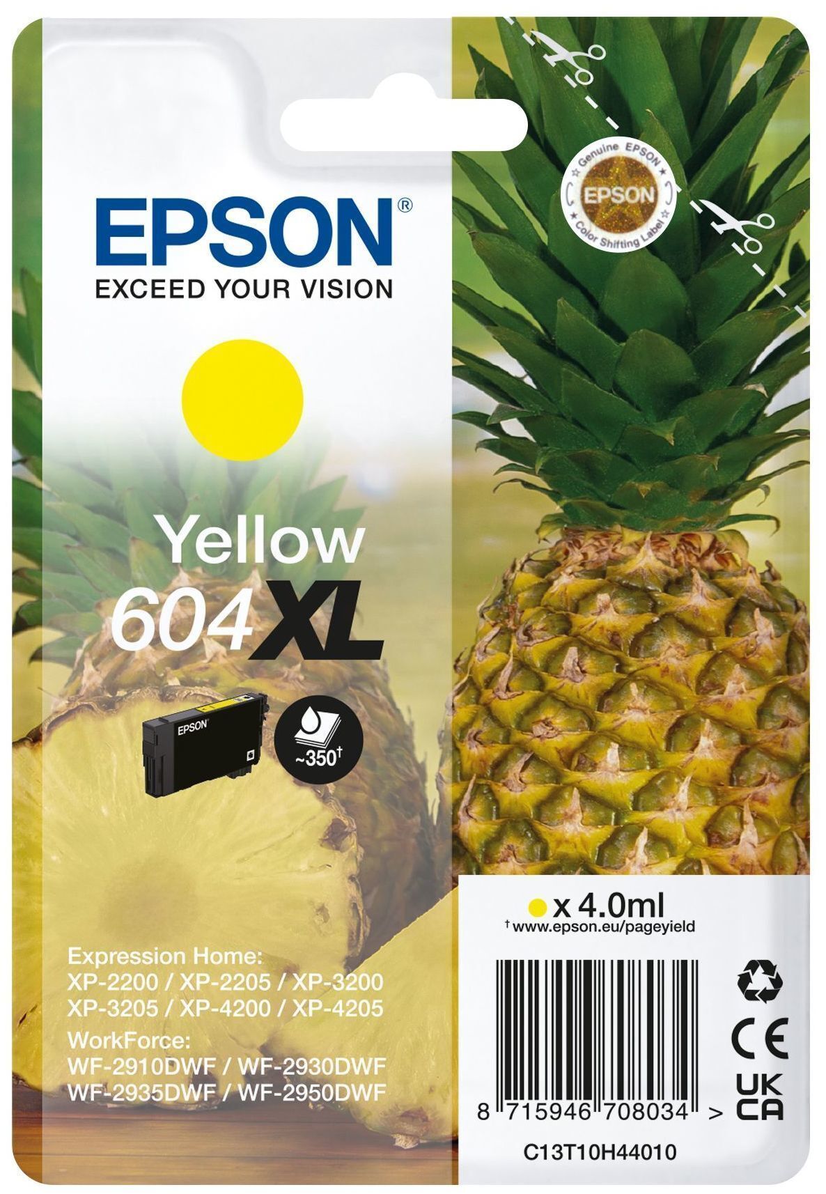 Tinte / Epson - C13T10H44010 / 604XL