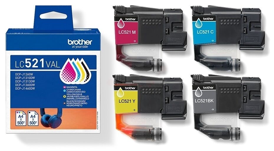 Tinte / Brother - LC-521 VAL