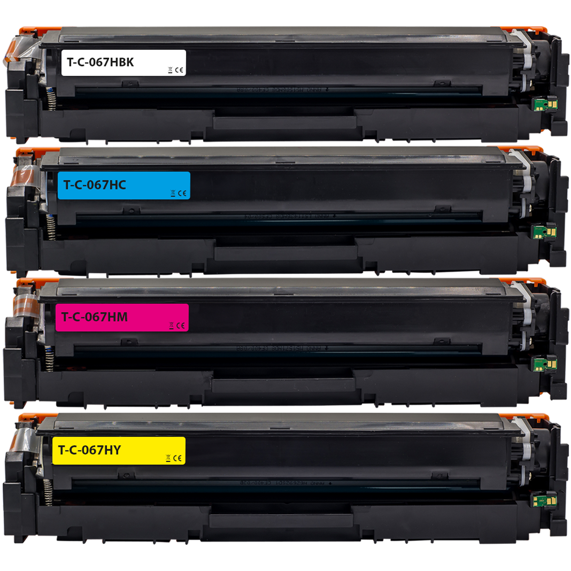 Toner kompatibel für Canon 067H BKCMY 4er Set