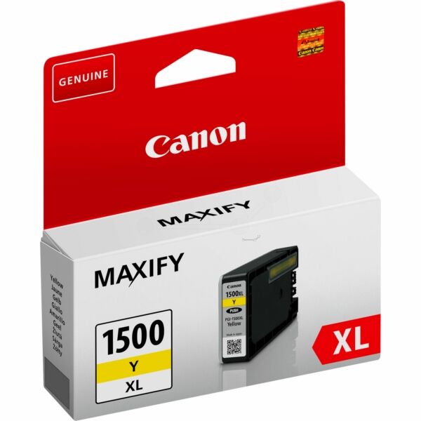 Original Tintenpatrone Canon PGI-1500XL Yellow