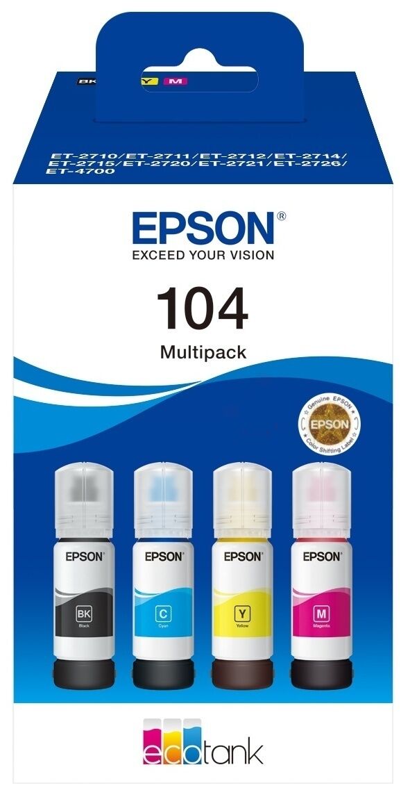 Tinte / Epson - C13T00P640 / 104
