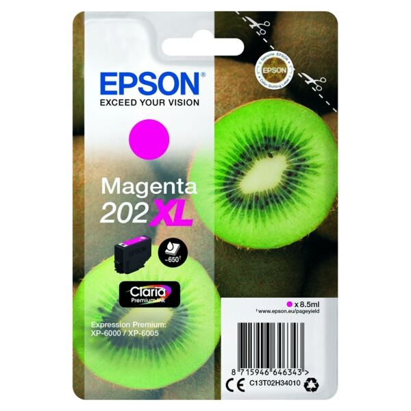 Original Tintenpatrone Epson 202XL Magenta