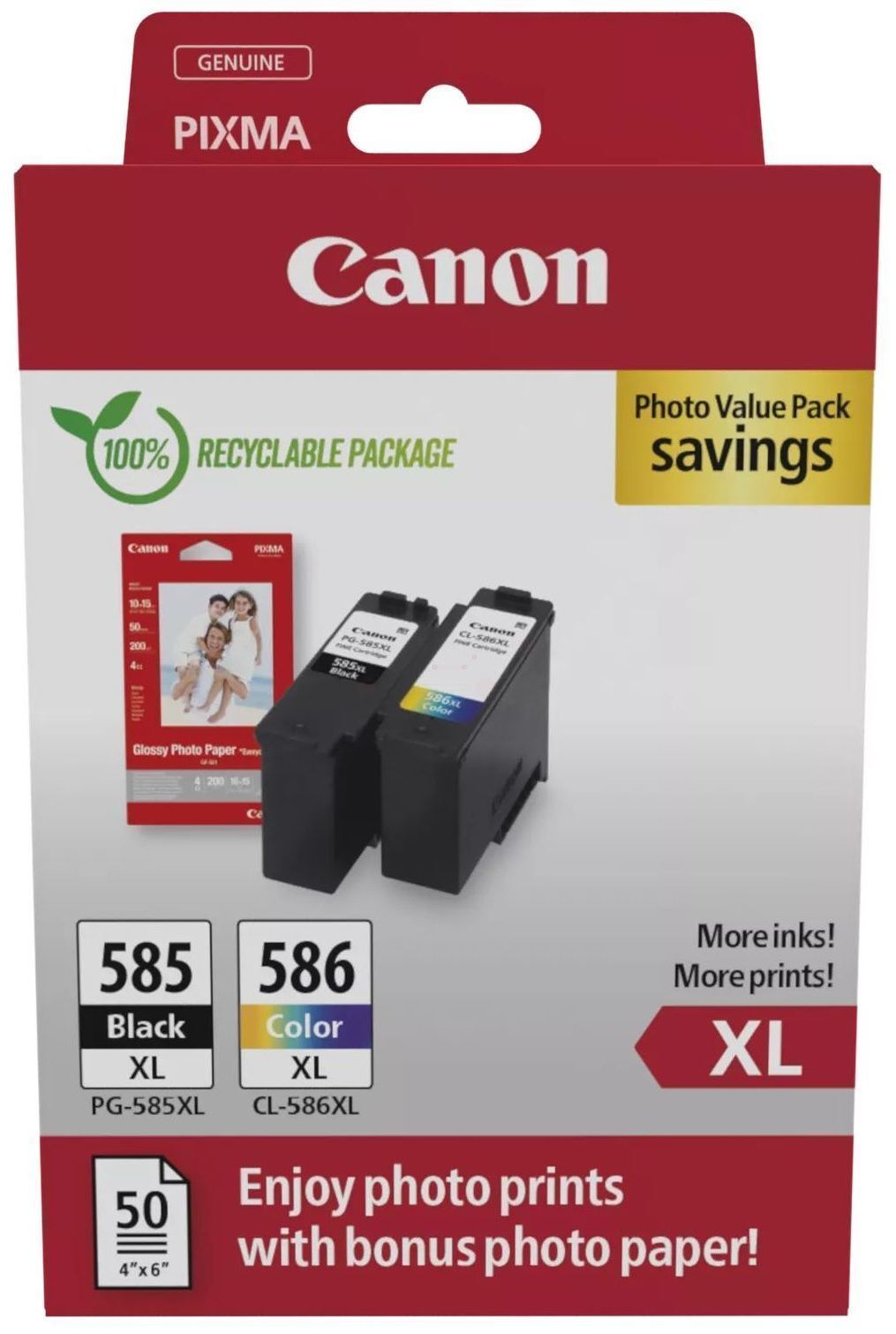 Tinte / Canon - 6204C005 / PG-585XL/CL-586XL