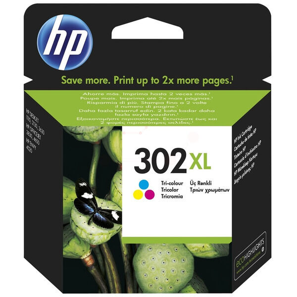 Original Druckerpatrone HP 302XL Color