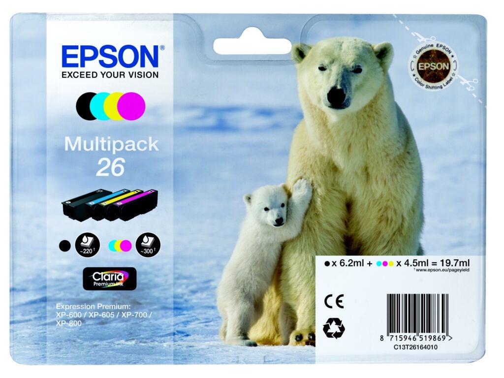 Tinte / Epson - C13T26164010 / 26