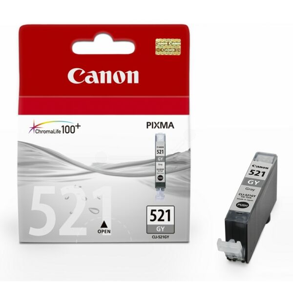 Original Tintenpatrone Canon CLI-521 Grey