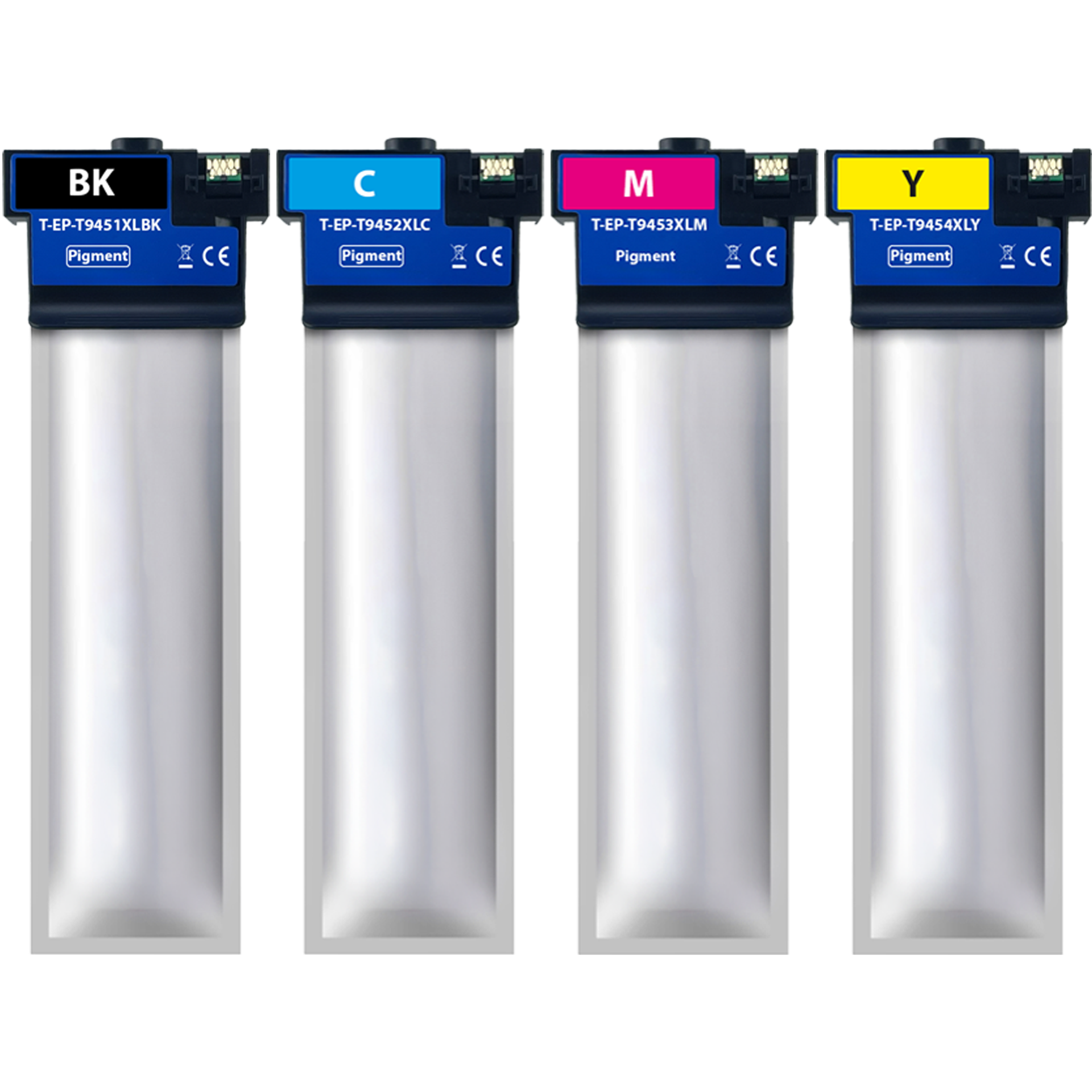 Druckerpatronen kompatibel für Epson T9451 T9452 T9453 T9454 XL BKCMY 4er Set