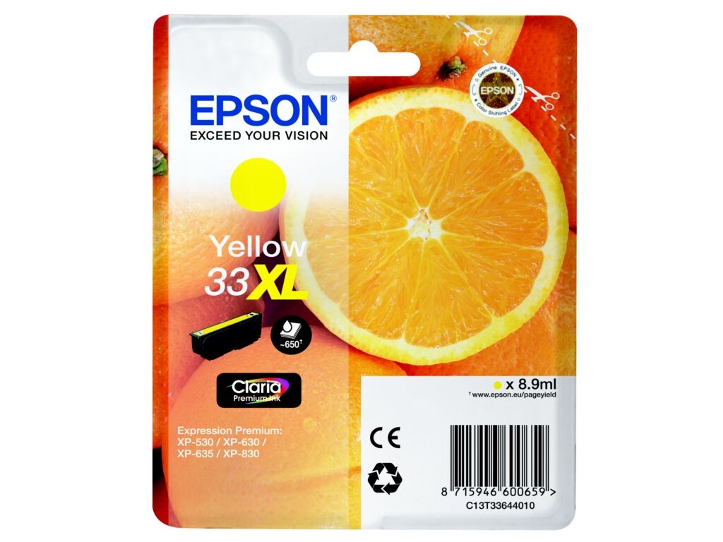 Tinte / Epson - C13T33644012 / 33XL