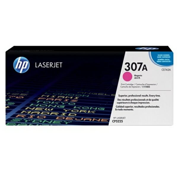 Original Toner HP CE743A Magenta
