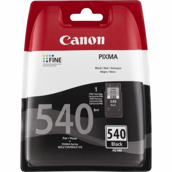 Original Druckerpatrone Canon PG-540 Black