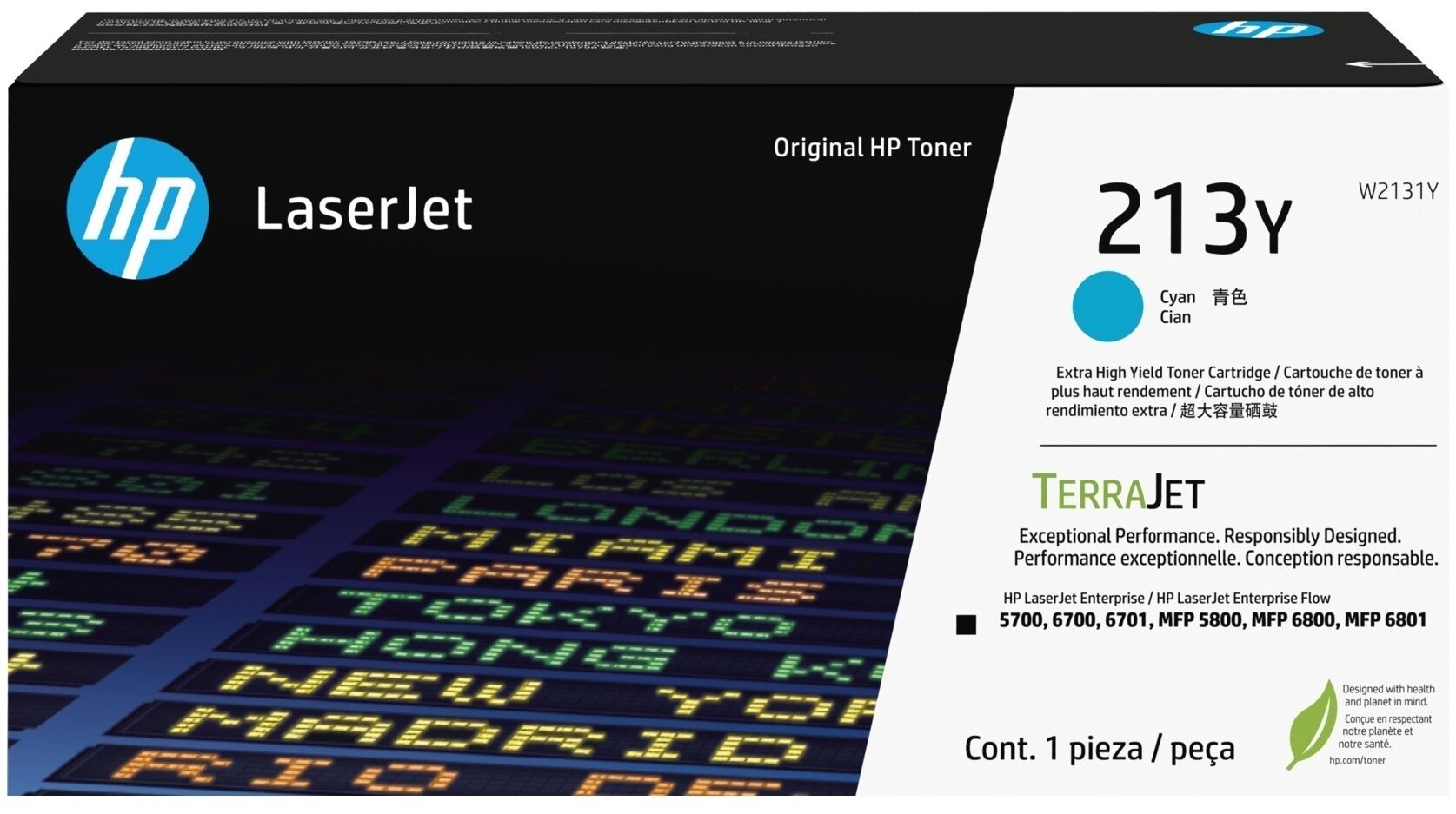 Toner / HP - W2131Y / 213Y