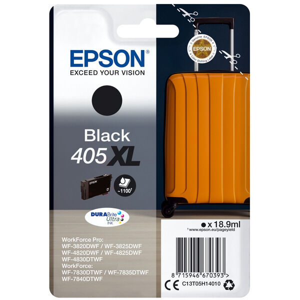 Original Tintenpatrone Epson 405XL Black