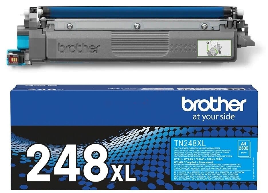 Original Toner Brother TN-248XL Cyan