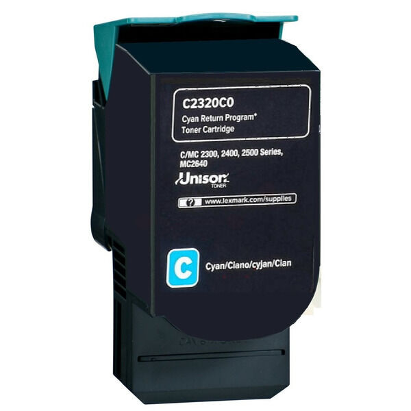 Original Toner Lexmark C232HC0 Cyan