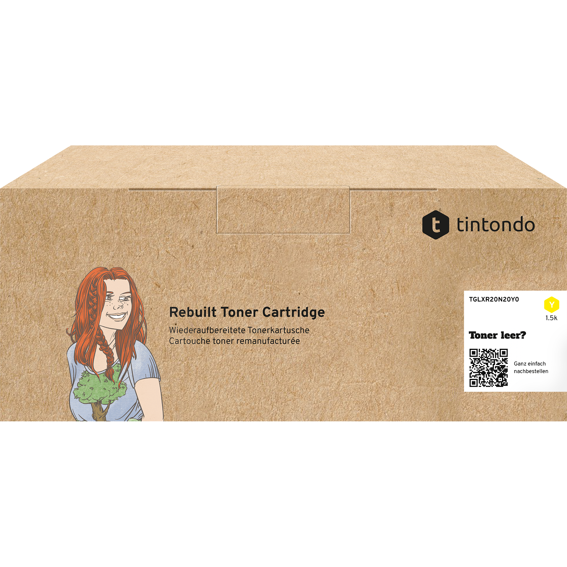 Kompatibler Toner für Lexmark CS331dw CS431dw CX431adw 20N20Y0 Gelb