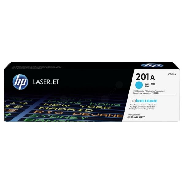 Original Toner HP CF401A Cyan