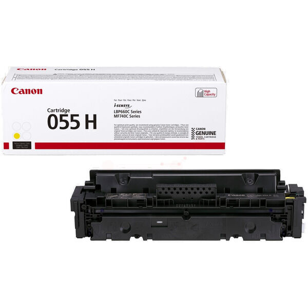 Original Toner Canon CRG 055H Yellow