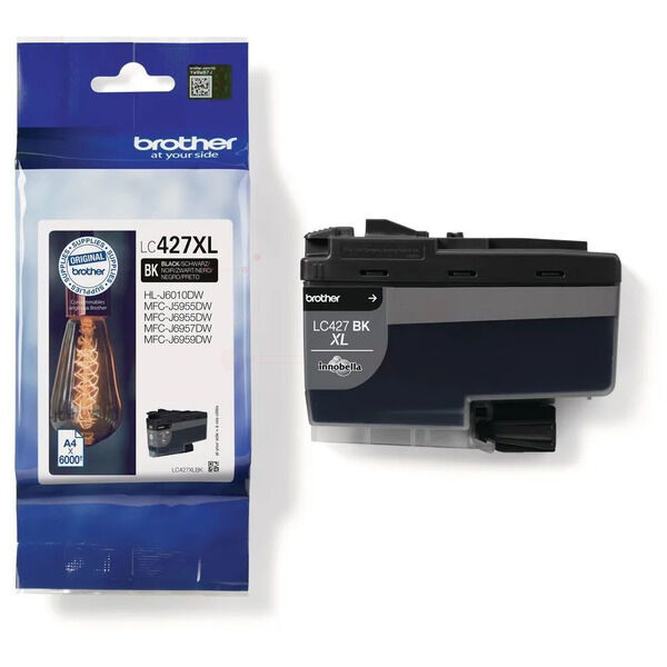 Original Tintenpatrone Brother LC-427XL Black