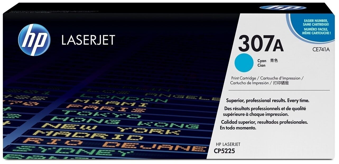 Toner / HP - CE741A / 307A
