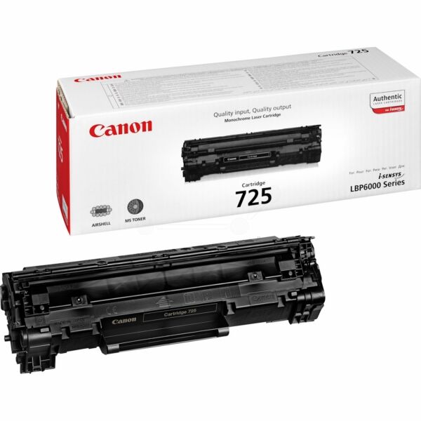 Original Toner Canon CRG 725 Black