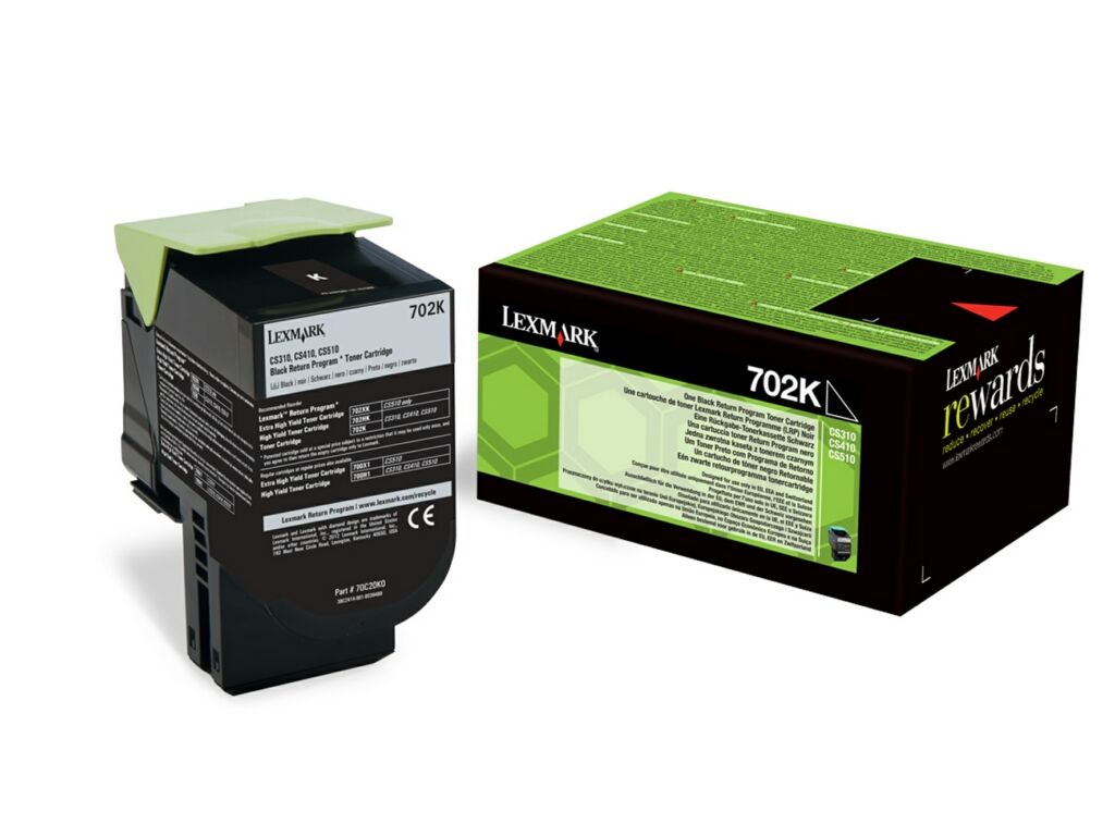 Toner / Lexmark - 70C20K0 / 702K