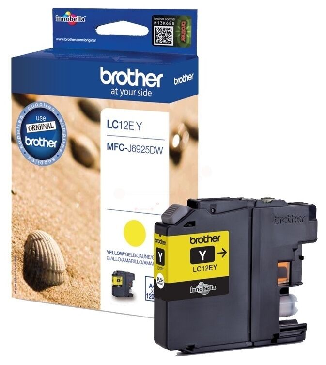 Tinte / Brother - LC-12 E Y