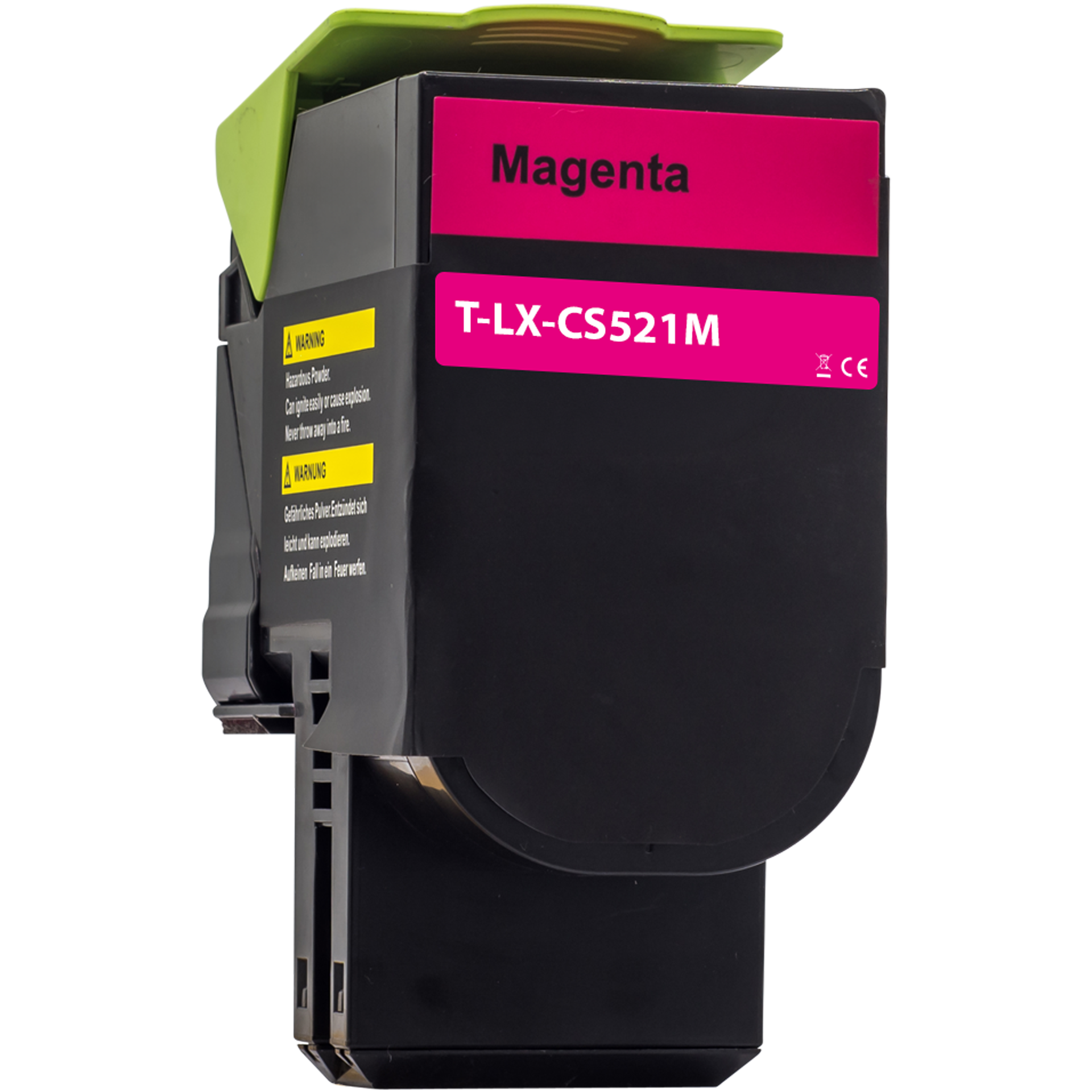 Toner kompatibel für Lexmark CX622ade CX625adhe CX625ade 78C2XM0 782XM Magenta