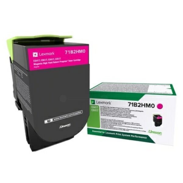 Original Toner Lexmark 71B2HM0 Magenta