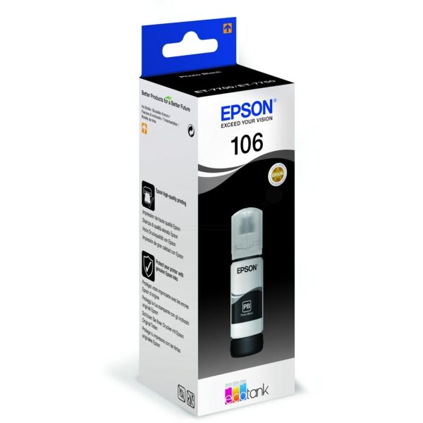 Original Tintenflasche Epson 106 Black