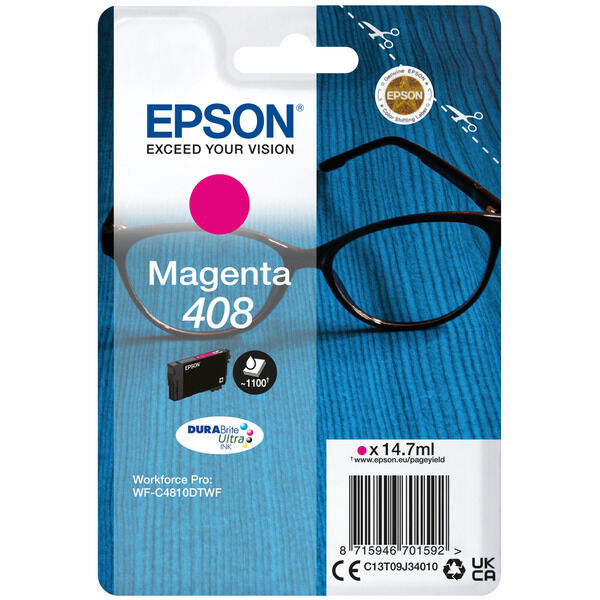 Original Tintenpatrone Epson 408 Magenta