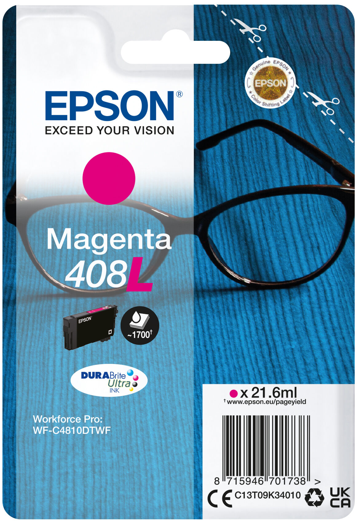 Tinte / Epson - C13T09K34010 / 408L