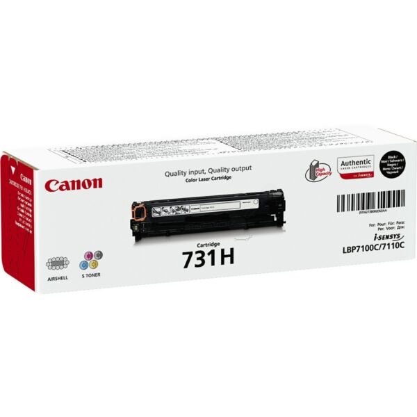 Original Toner Canon CRG 731H Black