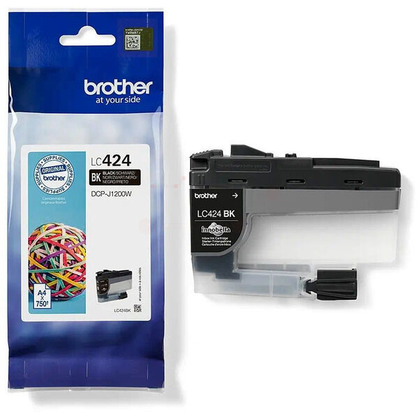 Original Tintenpatrone Brother LC-424 Black