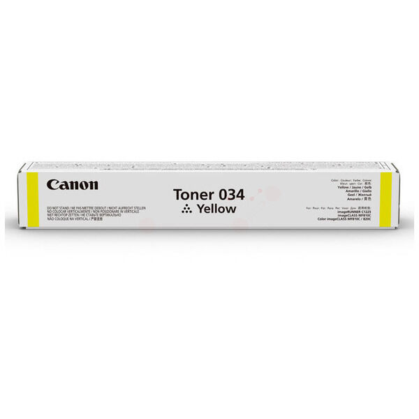 Original Toner Canon CRG 034 Yellow