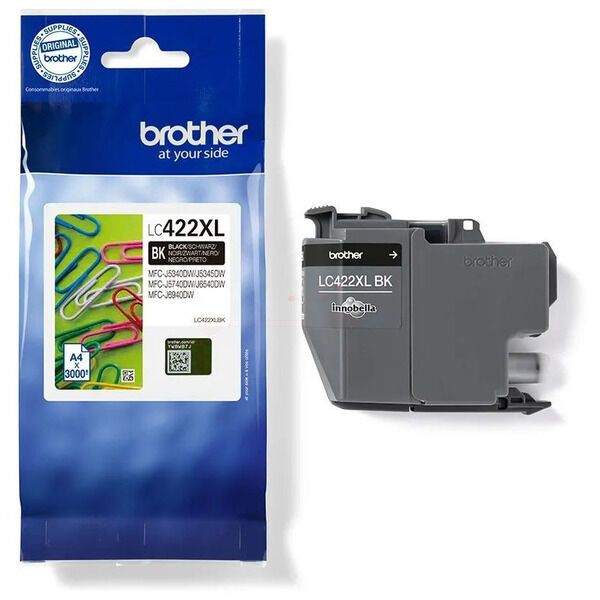 Original Tintenpatrone Brother LC-422XL Black