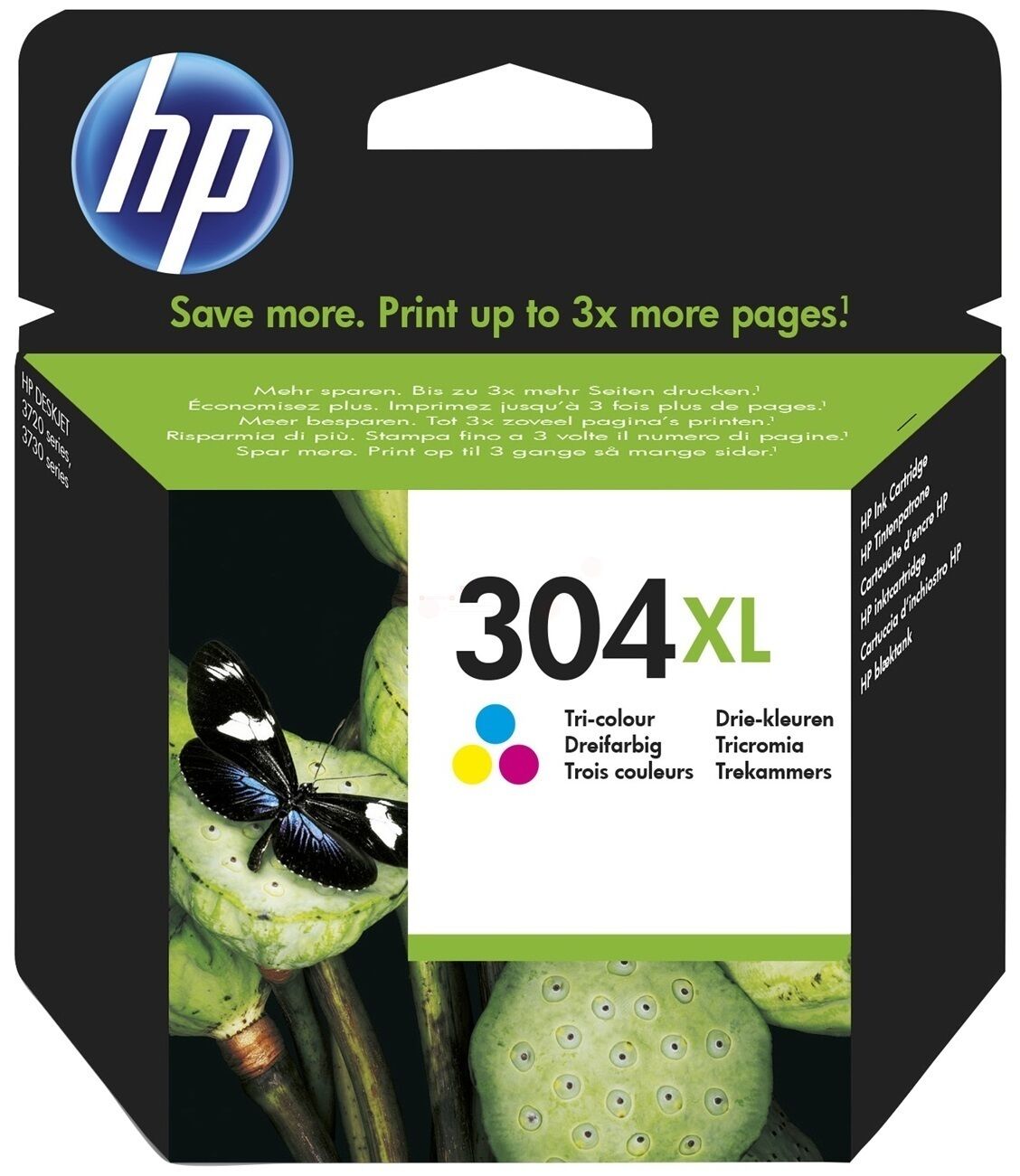 Druckkopfpatrone / HP - N9K07AE#301 / 304XL